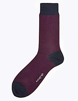 Modal Pima Cotton Striped Socks