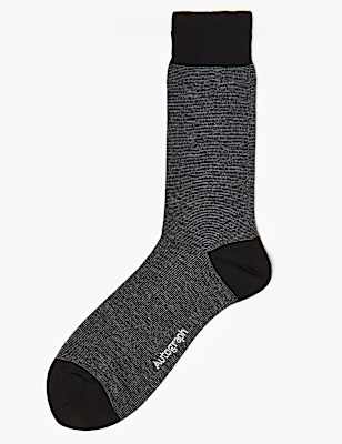 Modal Pima Cotton Striped Socks