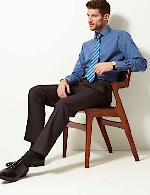 Tailored Fit Pure Cotton Shirt