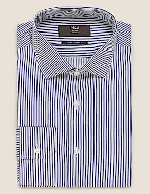 Bengal Stripe Travel Shirt LS