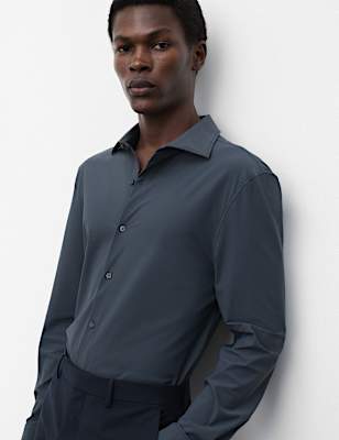 Super Stretch Textured Shirt