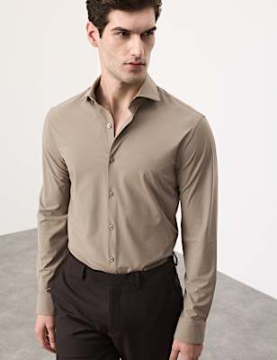 Silm Fit Stretch Performance Shirt