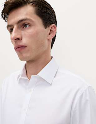 Regular Fit 2 Inch Shorter Ultimate Non Iron Twill Shirt