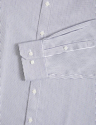 Regular Fit Ultimate Non Iron Cotton Striped Shirt
