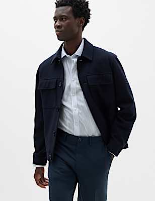 Ultimate Slim Fit Non Iron Striped Shirt
