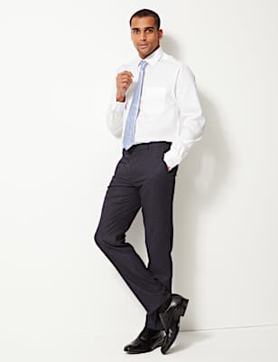 Pure Cotton Non-Iron Regular Fit Shirt