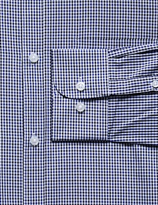 Regular Fit Cotton Blend Shirt With Pocket