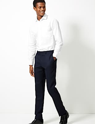 3pk Slim Fit Cotton Blend Shirts