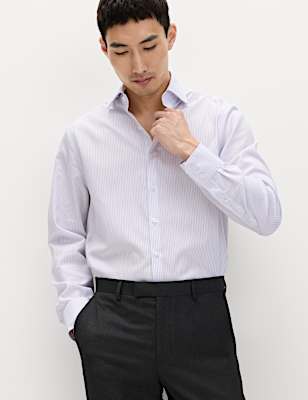 Regular Fit Pure Egyptian Cotton Poplin Shirt
