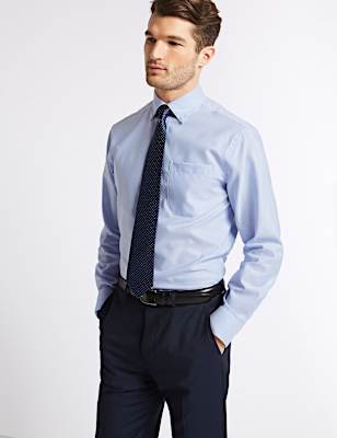 Pure Cotton Regular Fit Oxford Shirt
