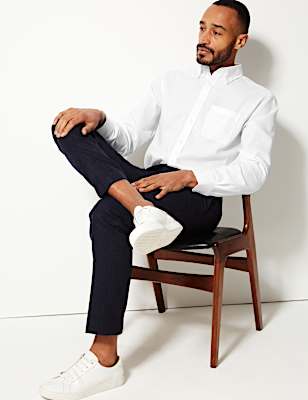 Pure Cotton Regular Fit Oxford Shirt