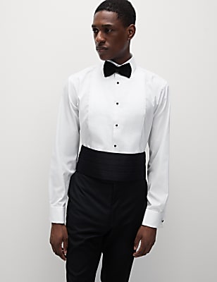 Regular Fit Luxury Cotton Double Cuff Dress Shirt