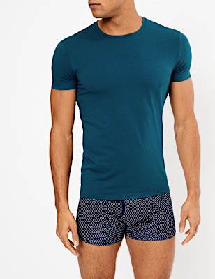 Supima&reg; Cotton Blend T-Shirt Vest