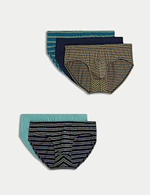 5pk Pure Cotton Cool & Fresh&trade; Assorted Slips