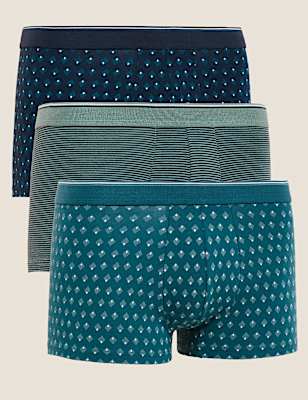 3pk Cotton Rich Cool & Fresh&trade; Hipsters
