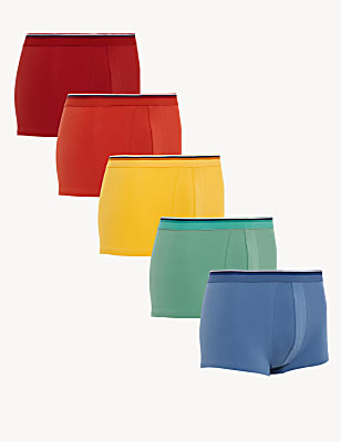 5pk Bright Elastic Hipster