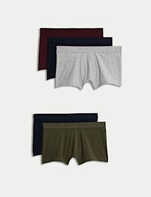 5pk Cotton Stretch Cool & Fresh&trade; Hipsters