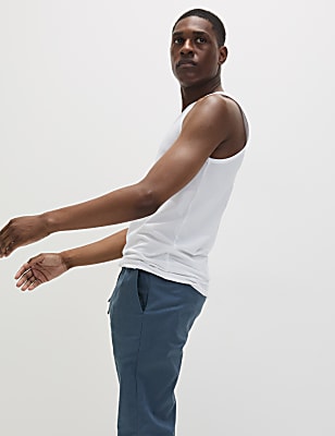 3pk Cotton Rich Cool & Fresh™ Vests