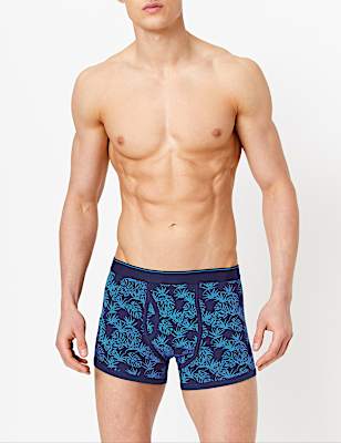 3 Pack Cotton Tropical Cool & Fresh&trade; Trunks