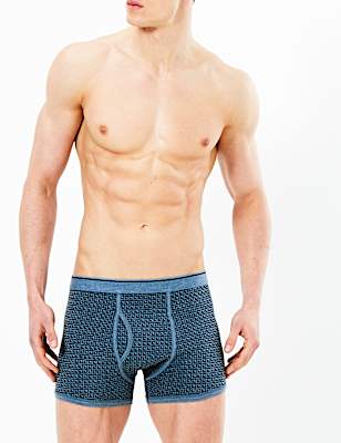 3pk Cotton Stretch Cool & Fresh™ Trunks