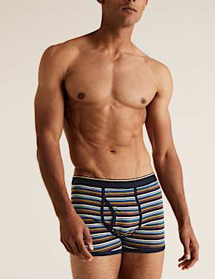 3pk Cotton Stretch Cool & Fresh™ Trunks