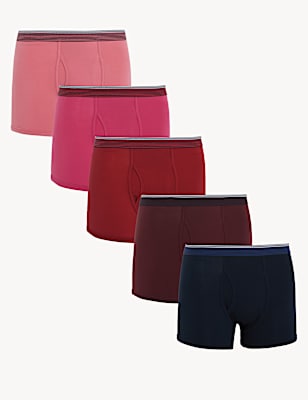 5pk Cotton Rich Cool & Fresh™ Trunks