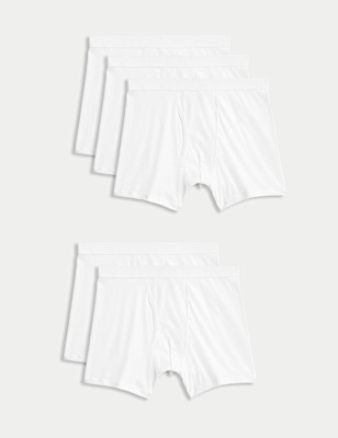 5 Pack Pure Cotton Cool & Fresh&trade; Trunks