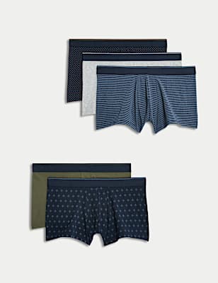 5pk Cotton Rich Cool & Fresh™ Hipsters