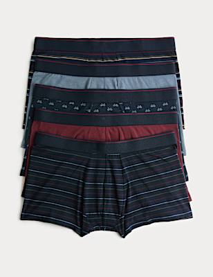 5pk Cotton Stretch Cool & Fresh™ Hipsters