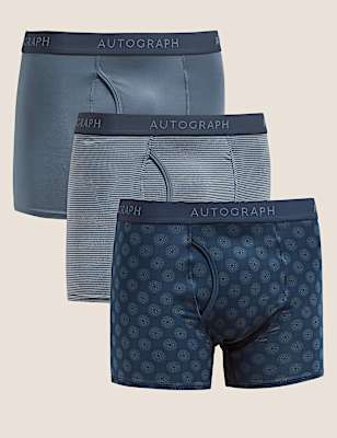 3pk Microskin Trunks