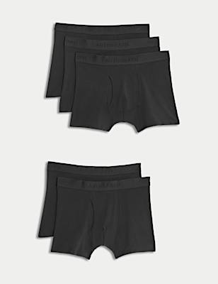 5pk Supima® Cotton Blend Stretch Trunks