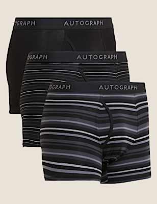 3pk Premium Cotton Supersoft Trunks