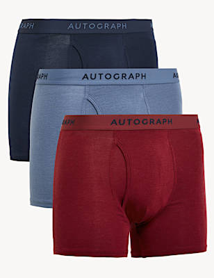 3pk Supima&reg; Cotton Blend Trunks