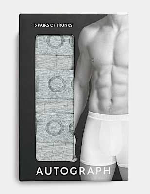 3 Pack Supima&reg; Cotton Drop Needle Trunks Box