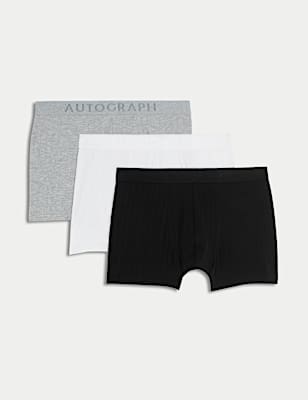 3pk Supima® Cotton Drop Needle Trunks Box