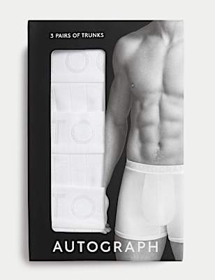 3 Pack Supima&reg; Cotton Drop Needle Trunks Box
