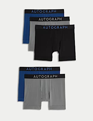 5 Pack Sports Trunks with Stretch