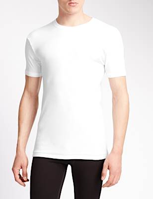 2 Pack Pure Cotton T-Shirt Vests