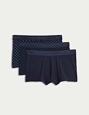 3pk Supima&reg; Cotton Blend Polka Dot Hipsters
