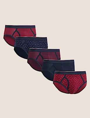 5pk Cotton Rich Cool & Fresh&trade; Briefs