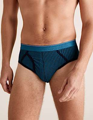 4pk Cotton Cool & Fresh&trade; Puppytooth Briefs