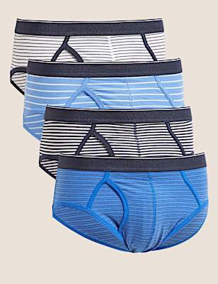 4pk Cotton Stretch Cool & Fresh&trade; Briefs