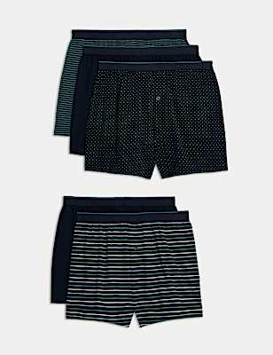 5pk Pure Cotton Cool & Fresh™ Boxers