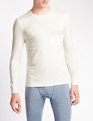 2 Pack Heatgen&trade; Crew Neck Thermal Vest