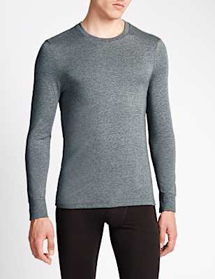 2 Pack Heatgen&trade; Crew Neck Thermal Vest