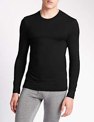 2 Pack Heatgen&trade; Crew Neck Thermal Vest