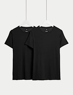 2pk Heatgen™ Light Thermal Short Sleeve Tops