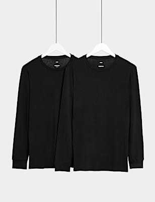 2pk Heatgen™ Light Thermal Long Sleeve Tops