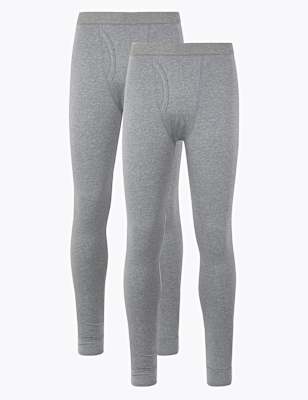 2pk Light Warmth Thermal Long Johns