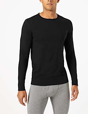 2pk Light Warmth Long Sleeve Thermal Tops
